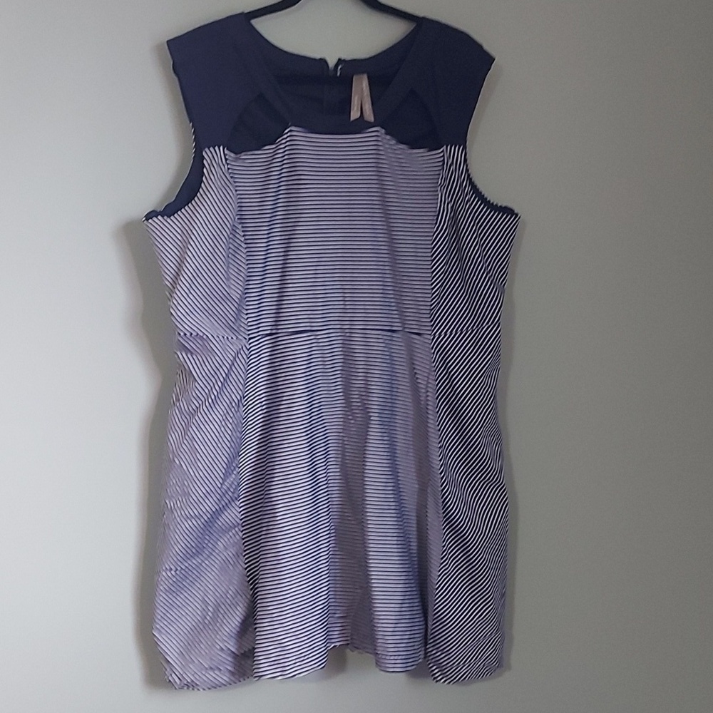 PENNINGTON 3xl dress blue stripes